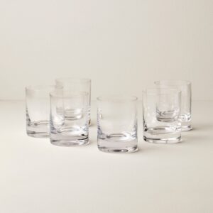 Cylinder Double Old Fashioned Glasses, Set of 6